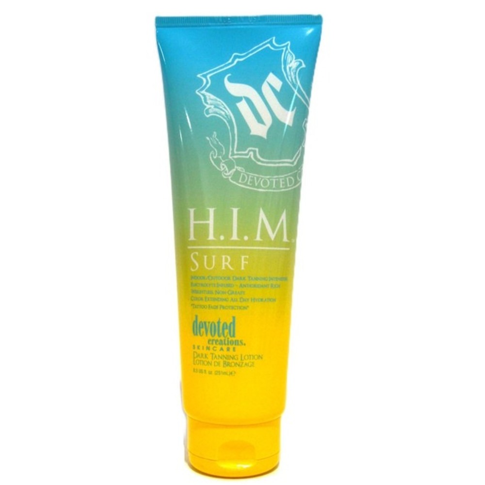 Devoted Creations H.I.M. Surf Dark Tanning Intensifier Lotion 8.5 oz New